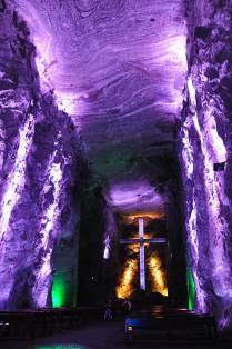 A incrível Catedral de Sal em Zipaquirá, próximo à Bogotá, na Colômbia